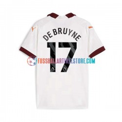 Manchester City Auswärtsausrüstung Kevin De Bruyne 17 2023-2024 Herren Trikot S/S