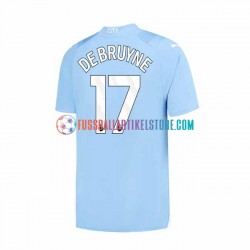 Manchester City Heimausrüstung Kevin De Bruyne 17 2023-2024 Herren Trikot S/S