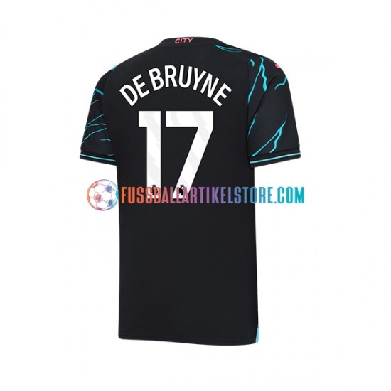 Manchester City Ausweichausrüstung Kevin De Bruyne 17 2023-2024 Herren Trikot S/S