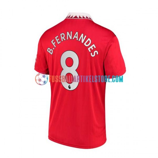 Manchester United Heimausrüstung Bruno Fernandes 8 2022-2023 Herren Trikot S/S