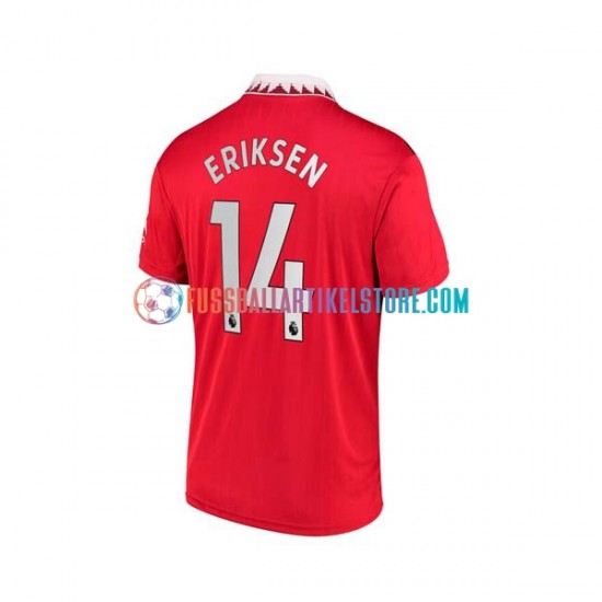 Manchester United Heimausrüstung Christian Eriksen 14 2022-2023 Herren Trikot S/S