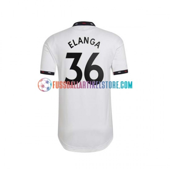 Manchester United Auswärtsausrüstung Elanga 36 2022-2023 Herren Trikot S/S