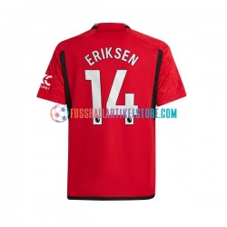 Manchester United Heimausrüstung Eriksen 14 2023-2024 Herren Trikot S/S