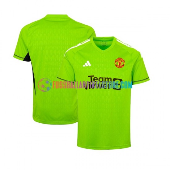 Manchester United Heimausrüstung Torwart 2023-2024 Herren Trikot S/S