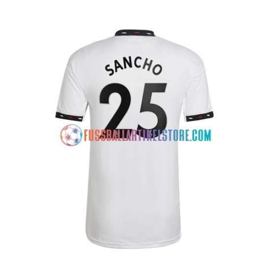 Manchester United Auswärtsausrüstung Jadon Sancho 25 2022-2023 Herren Trikot S/S