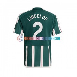 Manchester United Auswärtsausrüstung Lindelof 2 2023-2024 Herren Trikot S/S