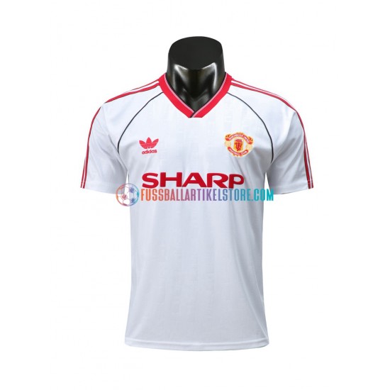 Manchester United Auswärtsausrüstung Retro 1988 Herren Trikot S/S