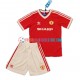 Manchester United Heimausrüstung Retro 1984 Kinder Set(Trikot und Hose) S/S