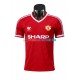 Manchester United Heimausrüstung Retro 1986 Herren Trikot S/S