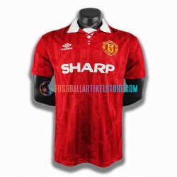 Manchester United Heimausrüstung Retro 1994 Herren Trikot S/S