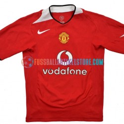 Manchester United Heimausrüstung Retro 2004-2006 Herren Trikot S/S