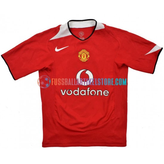 Manchester United Heimausrüstung Retro 2004-2006 Herren Trikot S/S