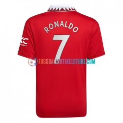 Manchester United Heimausrüstung Ronaldo 7 2022-2023 Herren Trikot S/S