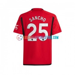 Manchester United Heimausrüstung Sancho 25 2023-2024 Herren Trikot S/S