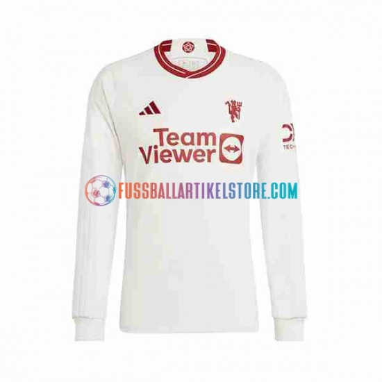 Manchester United Ausweichausrüstung 2023-2024 Herren Trikot L/S