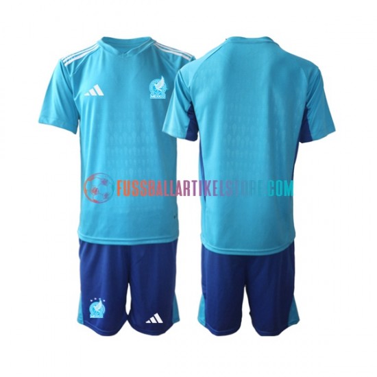 Mexiko Auswärtsausrüstung Torwart 2022 Kinder Set(Trikot und Hose) S/S