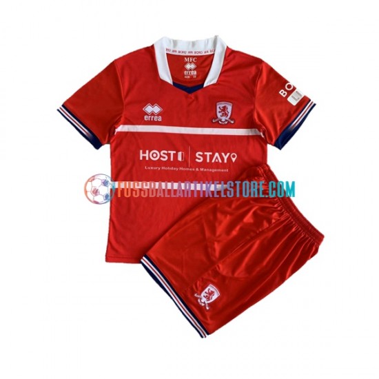 Middlesbrough Heimausrüstung 2023-2024 Kinder Set(Trikot und Hose) S/S