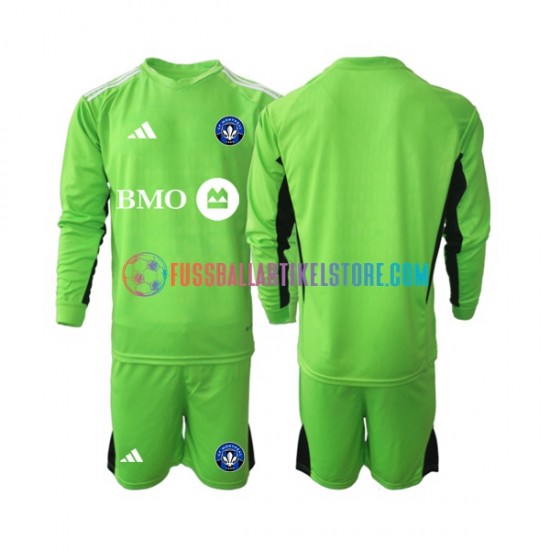 CF Montréal Heimausrüstung Torwart 2023-2024 Kinder Set(Trikot und Hose) L/S