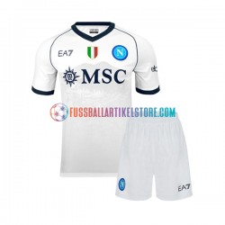 SSC Neapel Auswärtsausrüstung 2023-2024 Kinder Set(Trikot und Hose) S/S