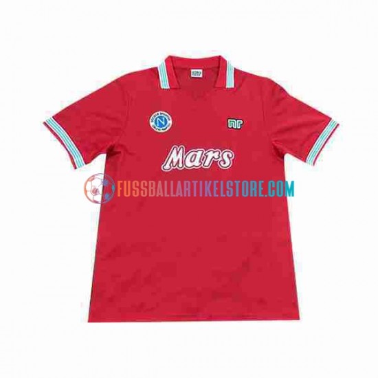 SSC Neapel Ausweichausrüstung Retro 1988 1989 Herren Trikot S/S