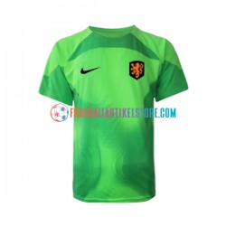 Niederlande Auswärtsausrüstung Torwart World Cup 2022 Herren Trikot S/S