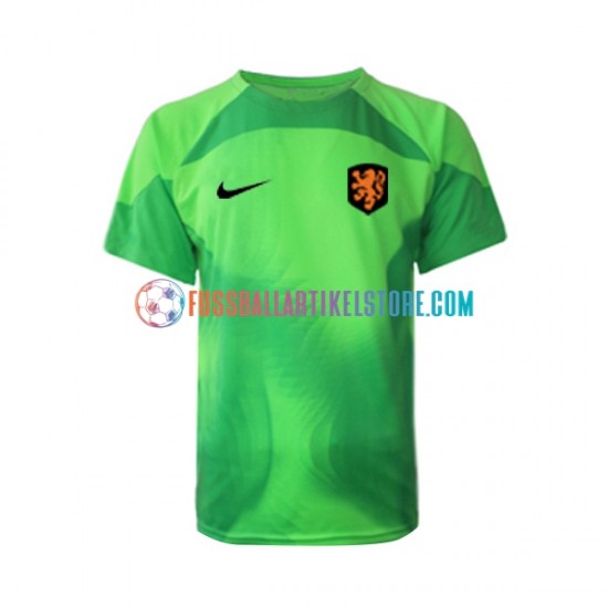 Niederlande Auswärtsausrüstung Torwart World Cup 2022 Herren Trikot S/S