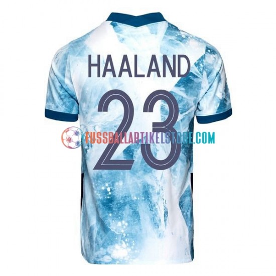 Norwegen Auswärtsausrüstung Erling Haaland 23 2020-2021 Herren Trikot S/S