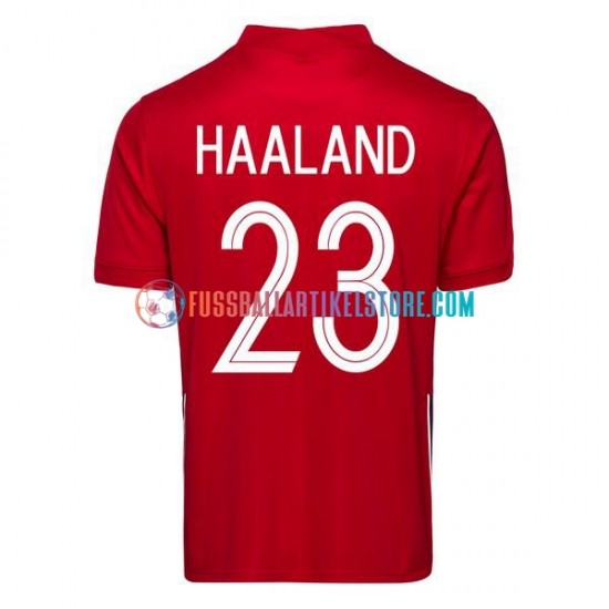 Norwegen Heimausrüstung Erling Haaland 23 2020-2021 Herren Trikot S/S