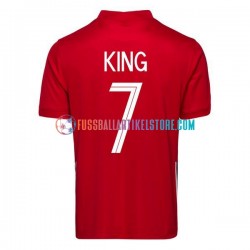 Norwegen Heimausrüstung Joshua King 7 2020-2021 Herren Trikot S/S