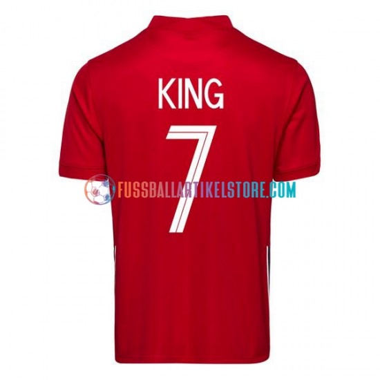 Norwegen Heimausrüstung Joshua King 7 2020-2021 Herren Trikot S/S