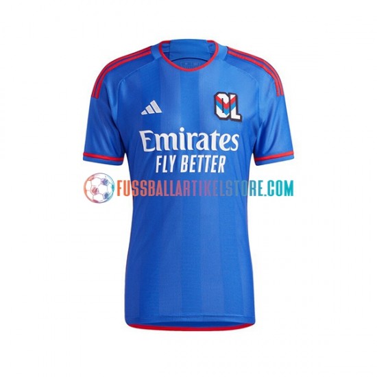 Olympique Lyon Auswärtsausrüstung 2023-2024 Herren Trikot S/S