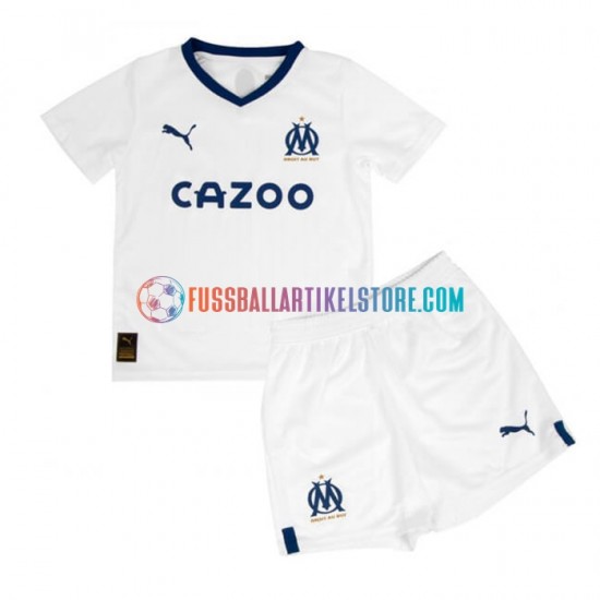 Olympique Marseille Heimausrüstung 2022-2023 Kinder Set(Trikot und Hose) S/S