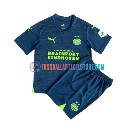 PSV Eindhoven Ausweichausrüstung 2023-2024 Kinder Set(Trikot und Hose) S/S