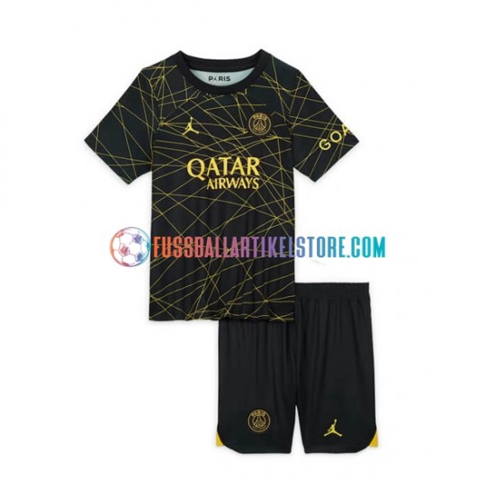 Paris Saint-Germain Viertesausrüstung 2022-2023 Kinder Set(Trikot und Hose) S/S