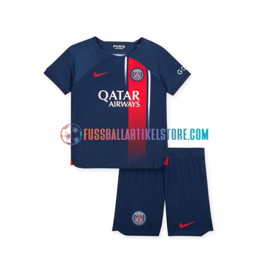 Paris Saint-Germain Heimausrüstung 2023-2024 Kinder Set(Trikot und Hose) S/S