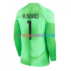 Paris Saint-Germain Heimausrüstung Torwart K.Navas 1 2022-2023 Herren Trikot L/S