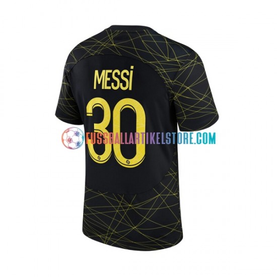 Paris Saint-Germain Viertesausrüstung Lionel Messi 10 2022-2023 Herren Trikot S/S