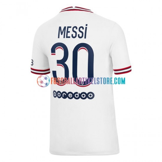 Paris Saint-Germain Viertesausrüstung Lionel Messi 30 2021-2022 Herren Trikot S/S