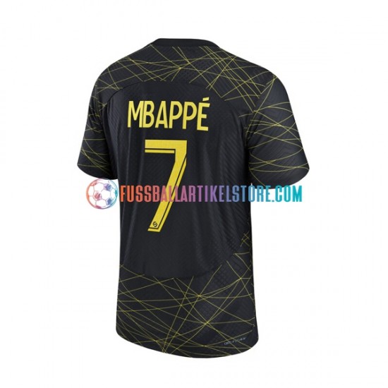 Paris Saint-Germain Viertesausrüstung Mbappé 7 2022-2023 Herren Trikot S/S