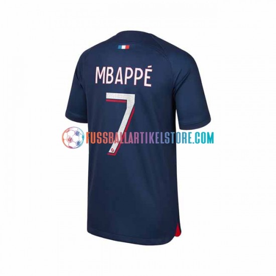 Paris Saint-Germain Heimausrüstung Mbappé 7 2023-2024 Herren Trikot S/S