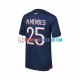 Paris Saint-Germain Heimausrüstung N.Mendes 25 2023-2024 Herren Trikot S/S