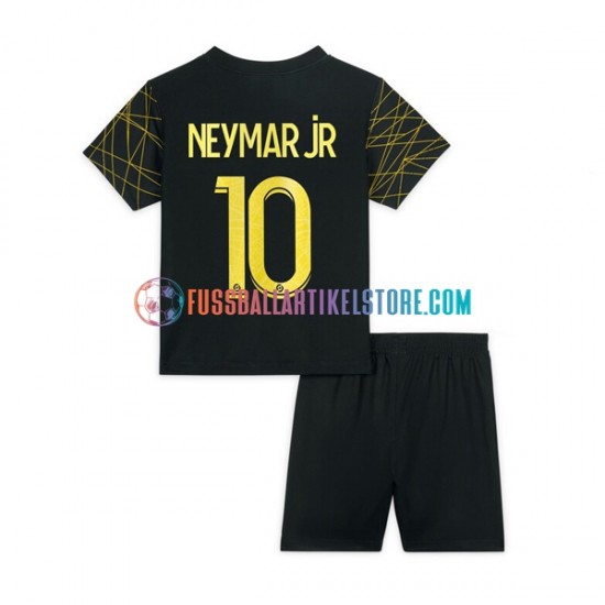 Paris Saint-Germain Viertesausrüstung Neymar JR 10 2022-2023 Kinder Set(Trikot und Hose) S/S