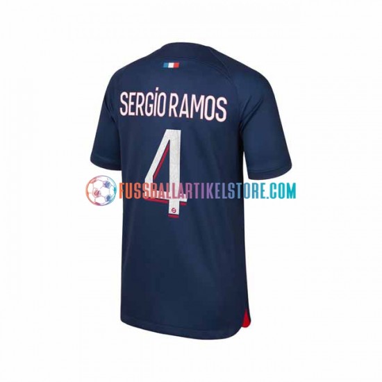 Paris Saint-Germain Heimausrüstung Sergio Ramos 4 2023-2024 Herren Trikot S/S