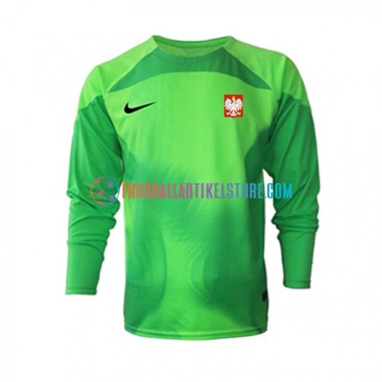 Polen Heimausrüstung Torwart World Cup 2022 Herren Trikot L/S