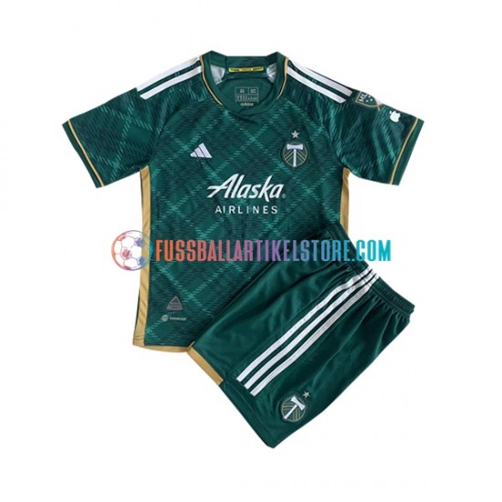 Portland Timbers Heimausrüstung 2023 Kinder Set(Trikot und Hose) S/S