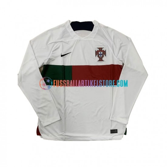 Portugal Auswärtsausrüstung World Cup 2022 Herren Trikot L/S