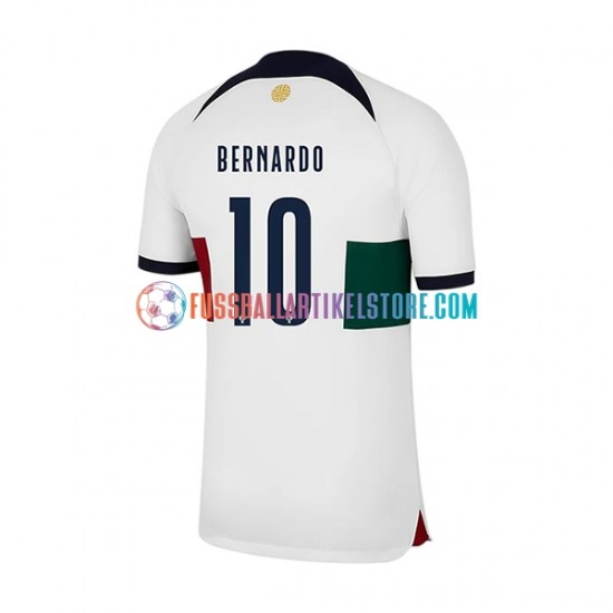 Portugal Auswärtsausrüstung Bernardo 10 World Cup 2022 Herren Trikot S/S