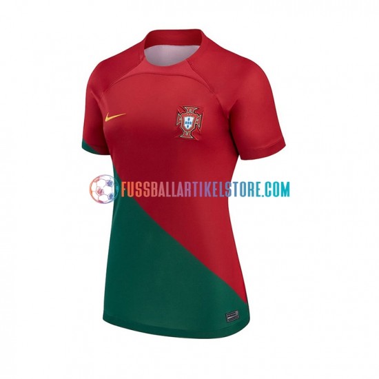 Portugal Heimausrüstung frauen trikot World Cup 2022 S/S