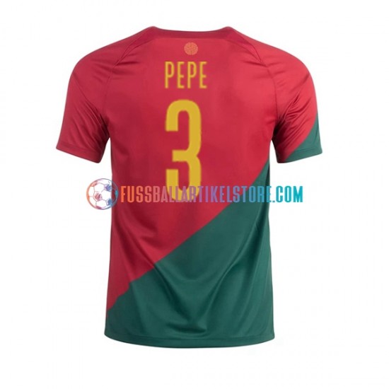 Portugal Heimausrüstung PEPE 3 World Cup 2022 Herren Trikot S/S