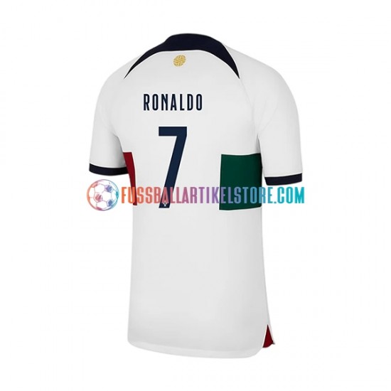 Portugal Auswärtsausrüstung Ronaldo 7 World Cup 2022 Herren Trikot S/S